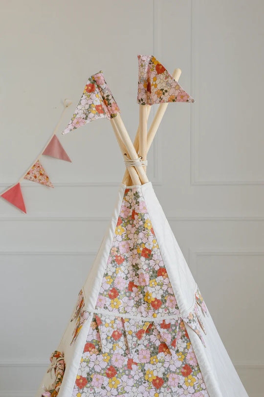Teepee Tent - Green Garden