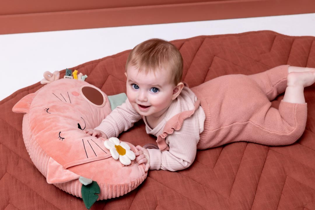 Tummy Time Pillow - Mrs. Cat