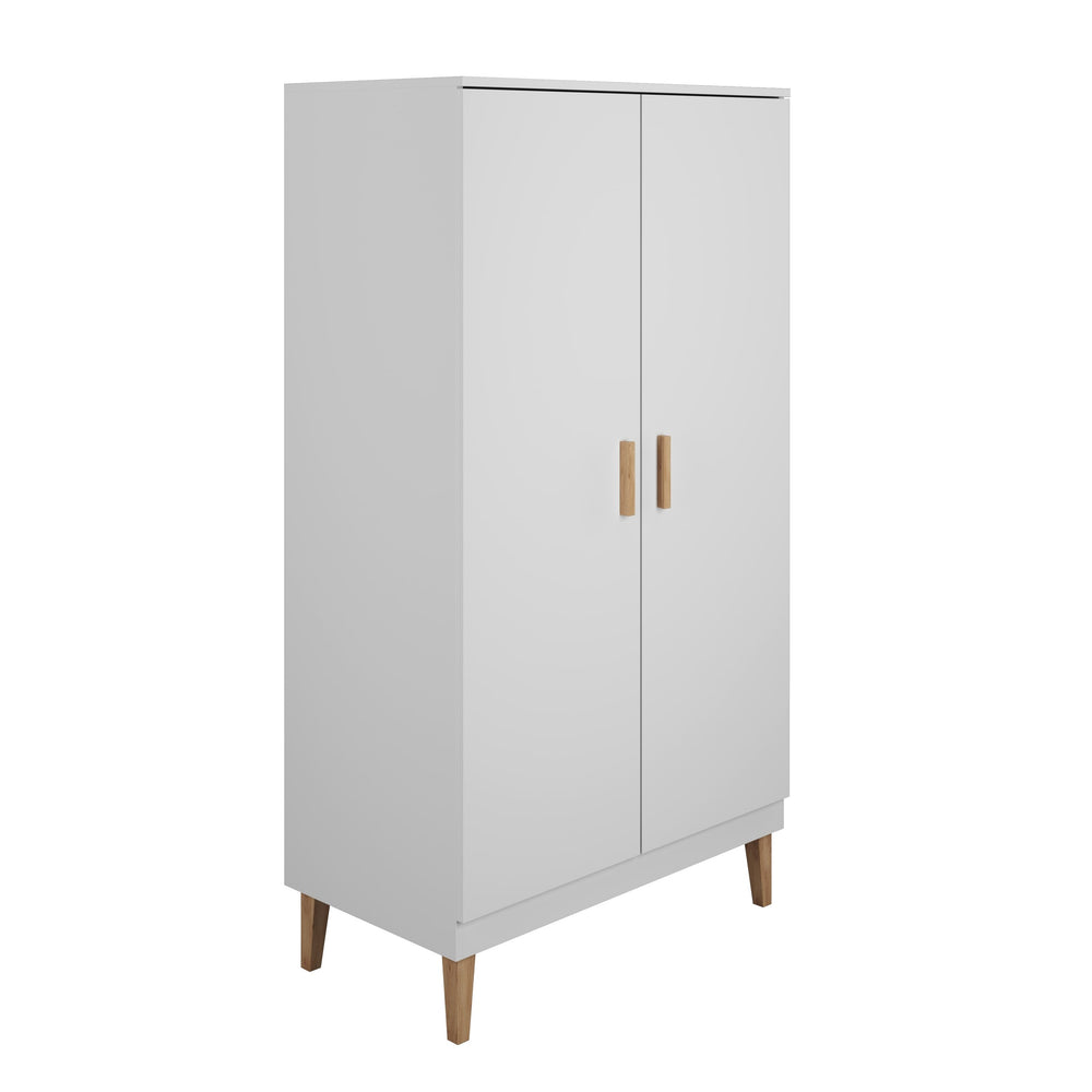 Wardrobe Kubi - White