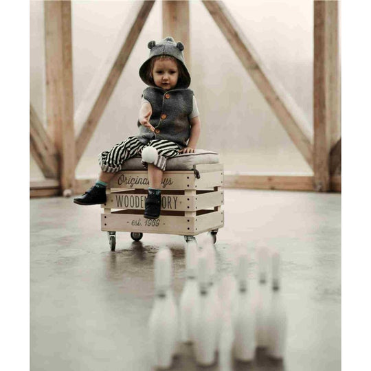 Wooden Bowling Pins - Vintage