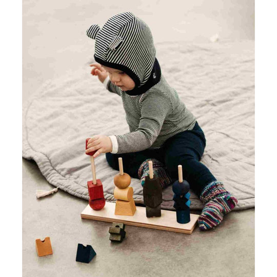 Wooden Fence Puzzle XL - Colorful
