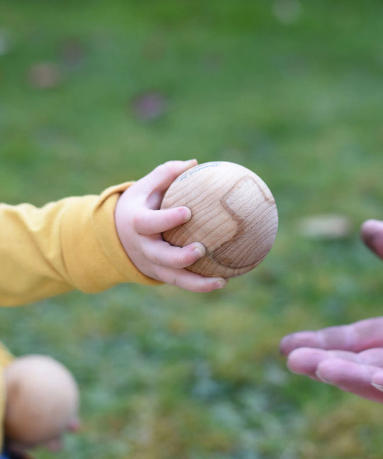 Houten jeu de boules spel