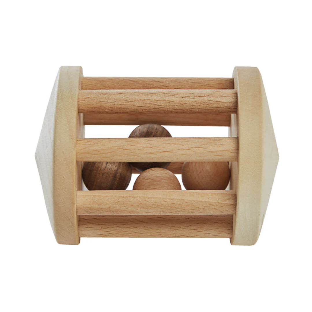 Houten rammelaar - Tortelduif