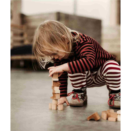 Wooden Tower Puzzle - Natural